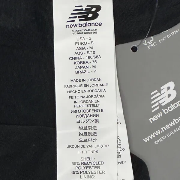 NWT New Balance Black 2-in-1 Sport Running Shorts Size Small - Image 3