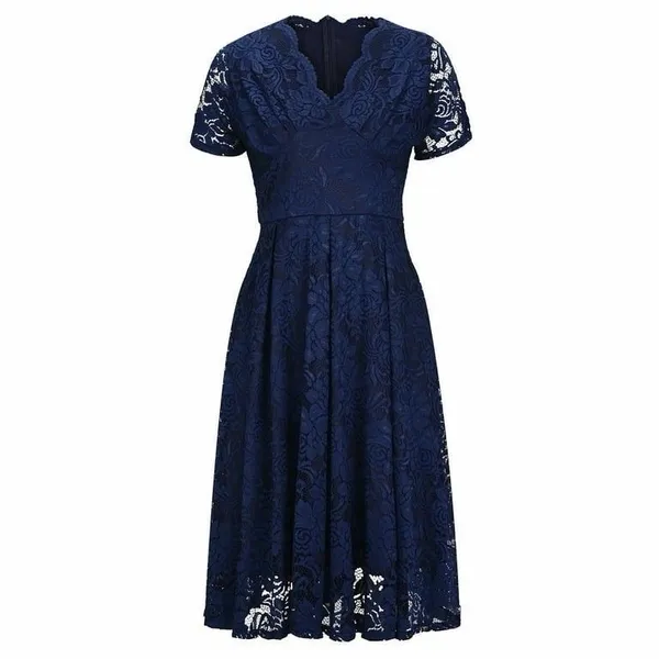 Women,s Floral Lace Midi Dress Size 2x. H - Image 3
