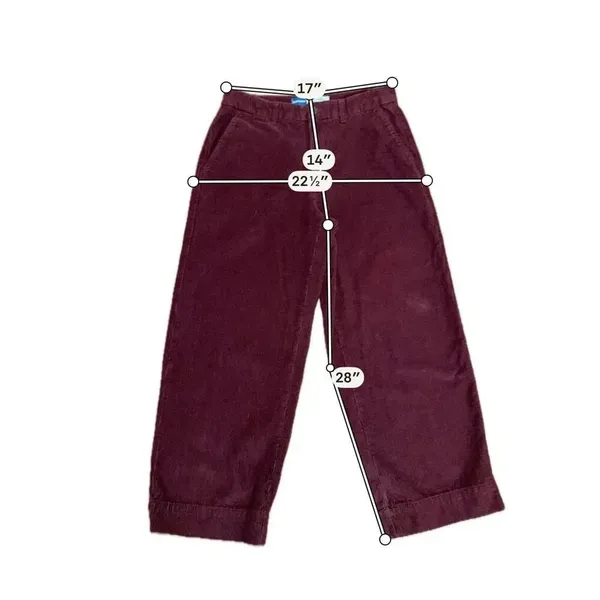 Old Navy high rise corduroy wide leg pant size 12 - Image 3