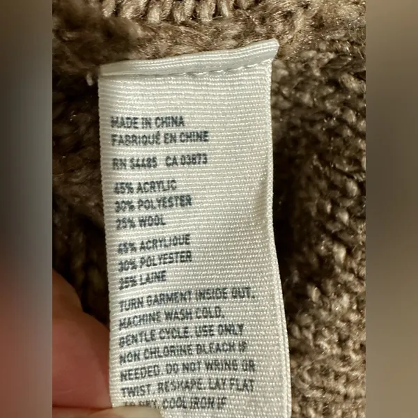 American Eagle Knit wool blend Sweater Medium - Image 10