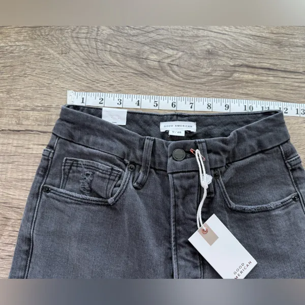 Good American Good Boy High Waist Jeans size 0 / 25‎ NWT - Image 6