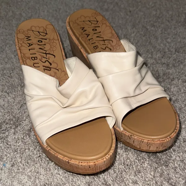 Blowfish MALIBU women’s size 10M Boynton Wedge slip on sandal new without box - Image 12