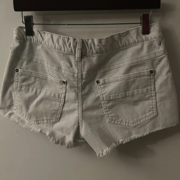 Free People Corduroy Denim Shorts 27 Boho Festival Classic Preppy Summer Casual - Image 2