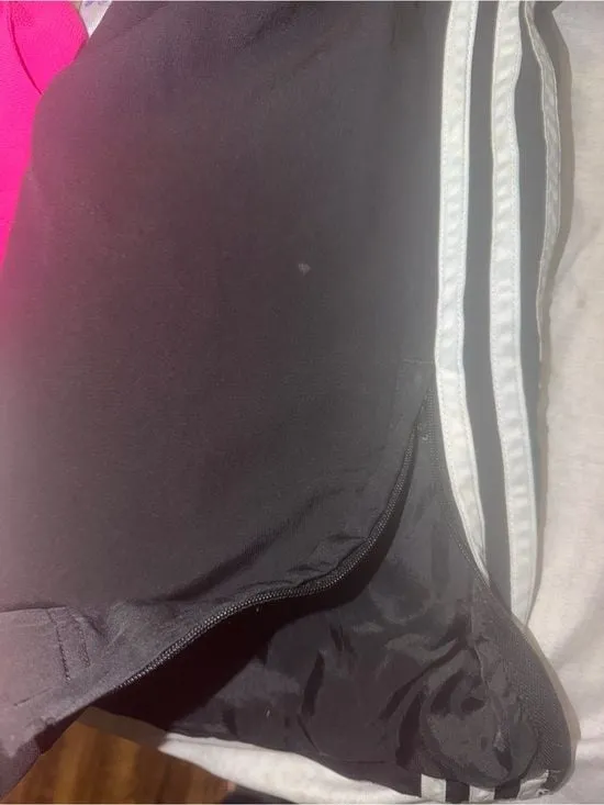 adidas vintage White track pants - Image 2