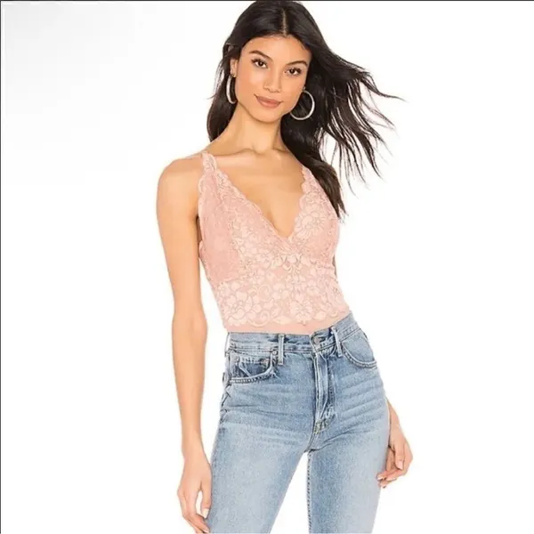 We are Hah Brown Sugar Bodysuit( Size Small) Tan - Image 4