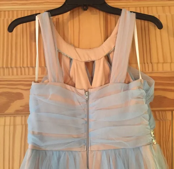 NWT Baby Blue Prom Dress - Image 6