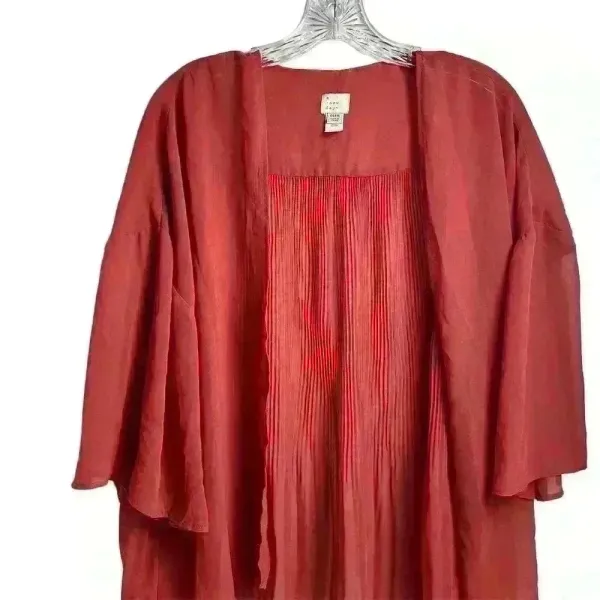 A New Day Women's Dusty Pink open cardigan Kimono‎ Topper OSFM - Image 10