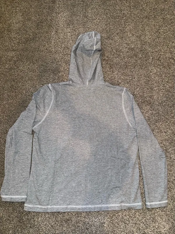 Lulu Lulu Hoodie Size XL Gray Lace Pocket - Image 4