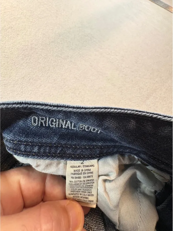 American Eagle Y2K Original Boot Jean Womens Low Rise Bootcut Distressed Stretch - Image 8