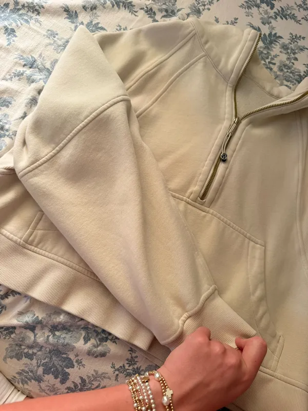 Lululemon Scuba Half-Zip Hoodie M/L - Image 3