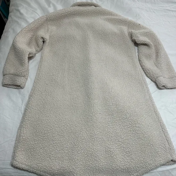 Sherpa coat White Size M - Image 3