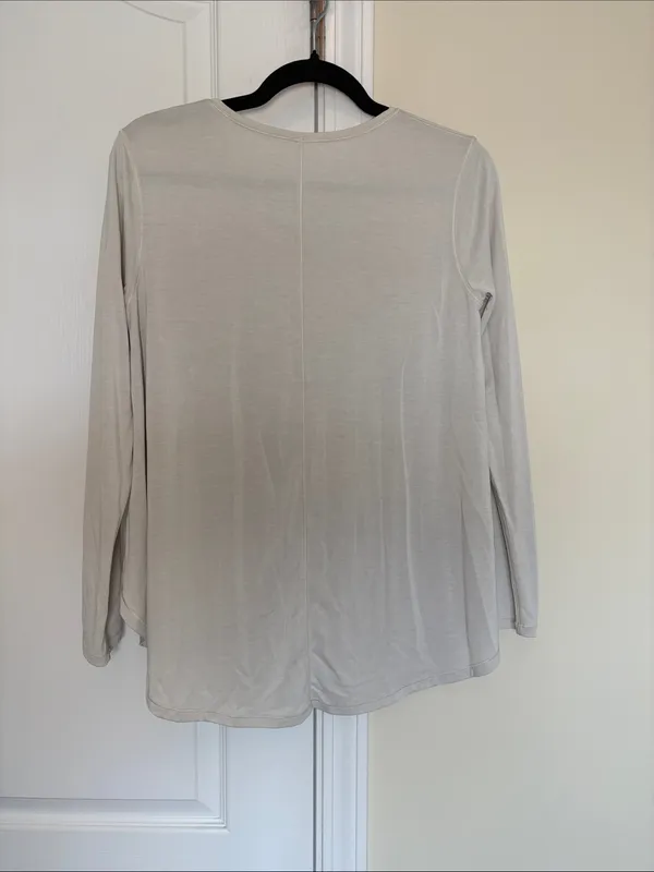 Lululemon Draped Bum Covering Long Sleeve - Image 9