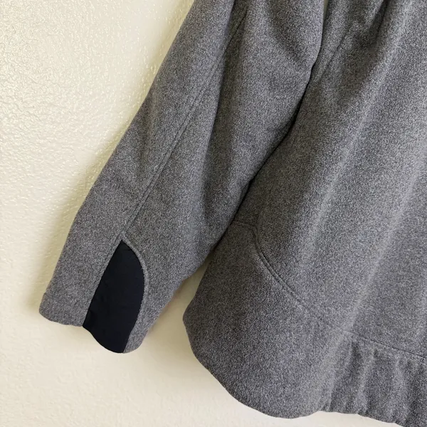 Peter Millar Warmth Jacket Womens Medium Gray Full Zip Fleece Golf Sanctuary - Image 9
