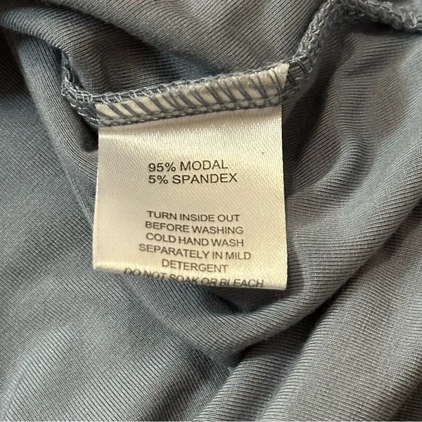 White Fox Boutique Women’s Sz S Steel Gray Blue Most Popular Body Con Maxi Dress - Image 4