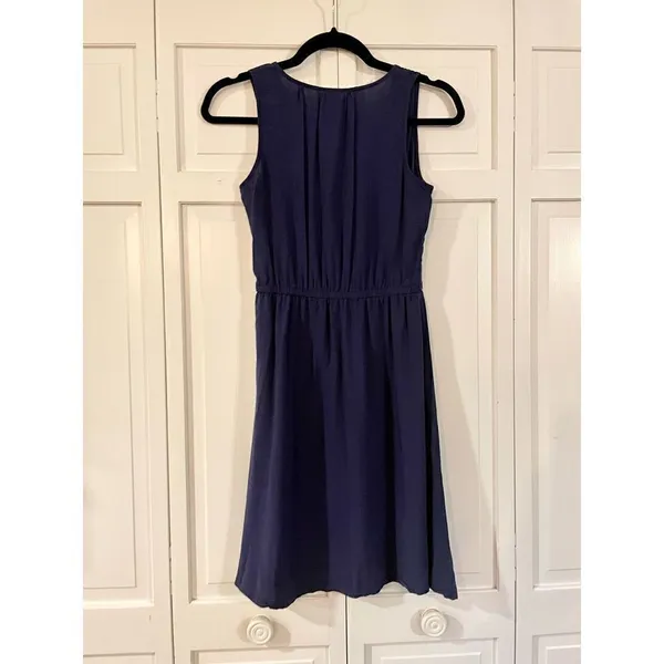 🚨 SALE ‼️ Old navy fit and flair navy dress size xs - Image 6