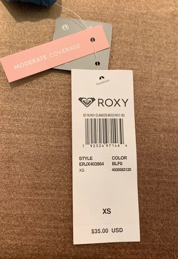 Roxy NWT  Beach Classics Bikini Bottom - Image 4
