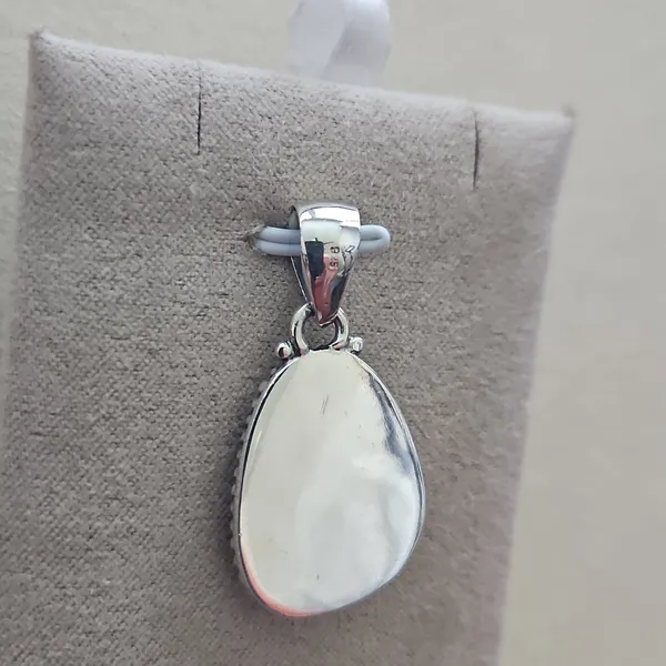 Cotton Candy Turquoise Pendant #4 - Image 2
