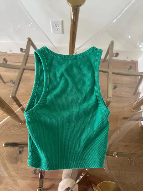 ZARA High Neck Tank Cropped - Image 2