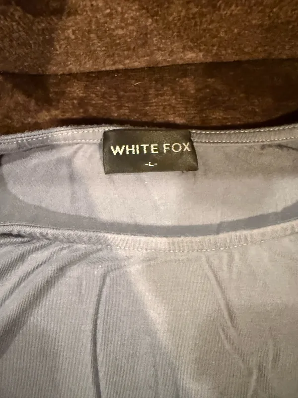 White fox tight fitting long sleeve - Image 3