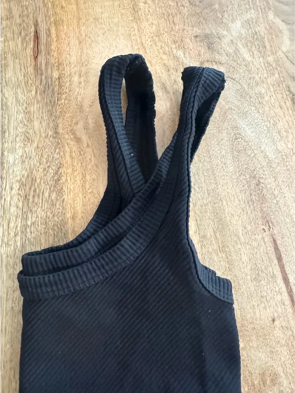 Black Boutique Tank Top - Image 2