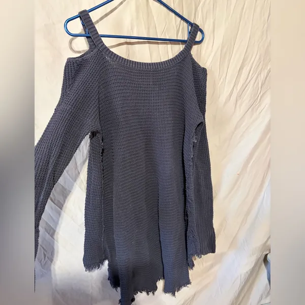 Free people off the shoulder long sleeve sweater - Image 3