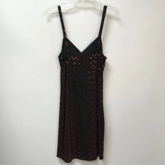 NWOT B Envied Zigzag Sequin Stretch Bodycon Dress - Image 4