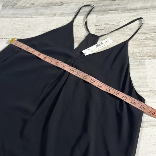 Alice + Olivia Black Racer Back Dress Size L NWT - Image 6