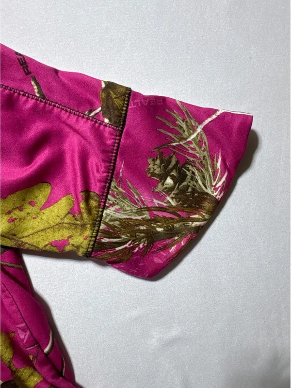 Realtree AP Pink Camo Hoodie Jacket L/G 12-14 Girls Hunting - Image 6