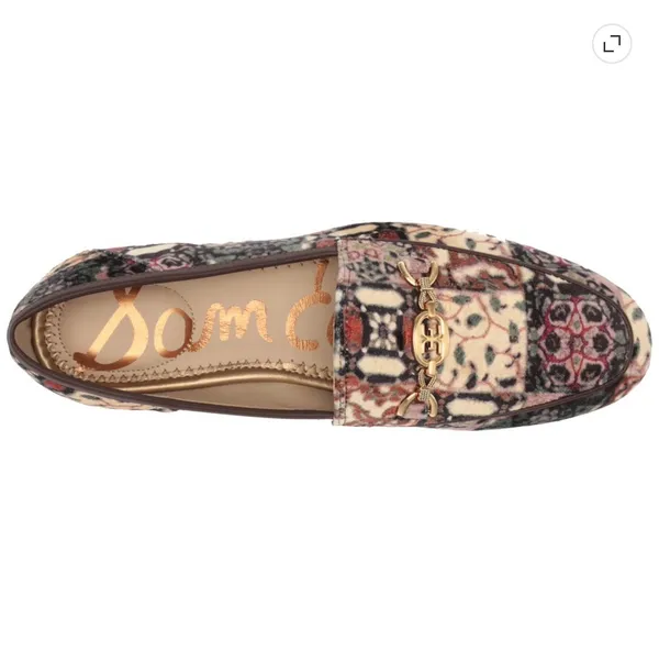 Sam Edelman Loraine Prima Ivory Velvet Loafers - Image 2