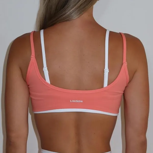 Women's Coral Bra Pink - Image 2