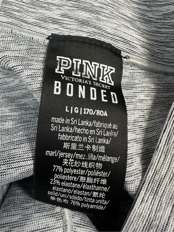 80. Pink vs large bonded legging nwot - Image 4