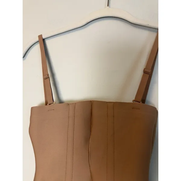 SKIMS Body Core Sculpt Waist Cincher Nude Tan Sienna Sz S - Image 10