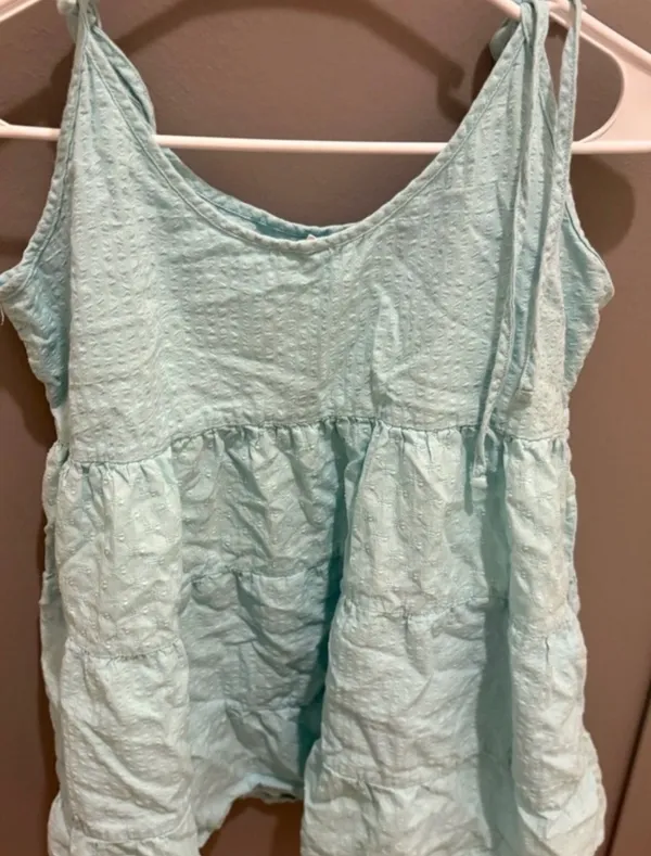 Cotton On Light Blue Sleeveless Blouse - Image 4