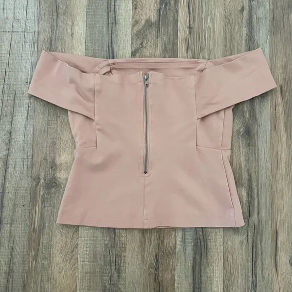 Anthropologie Deletta Ponte Off The Shoulder Top - Image 7