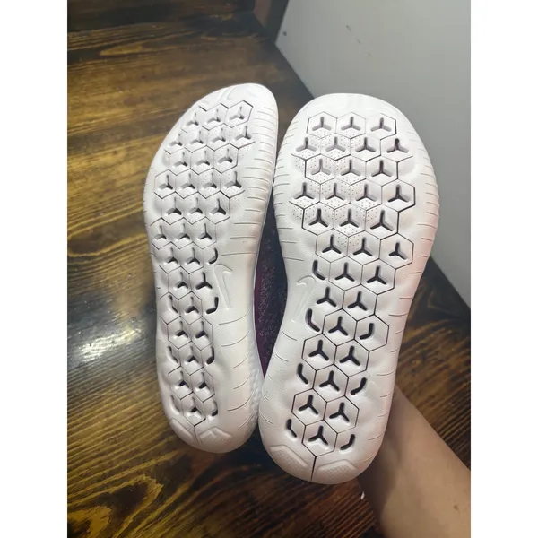 Nike Purple‎ Free RN Flyknit Sneakers Size 6.5 - Image 7