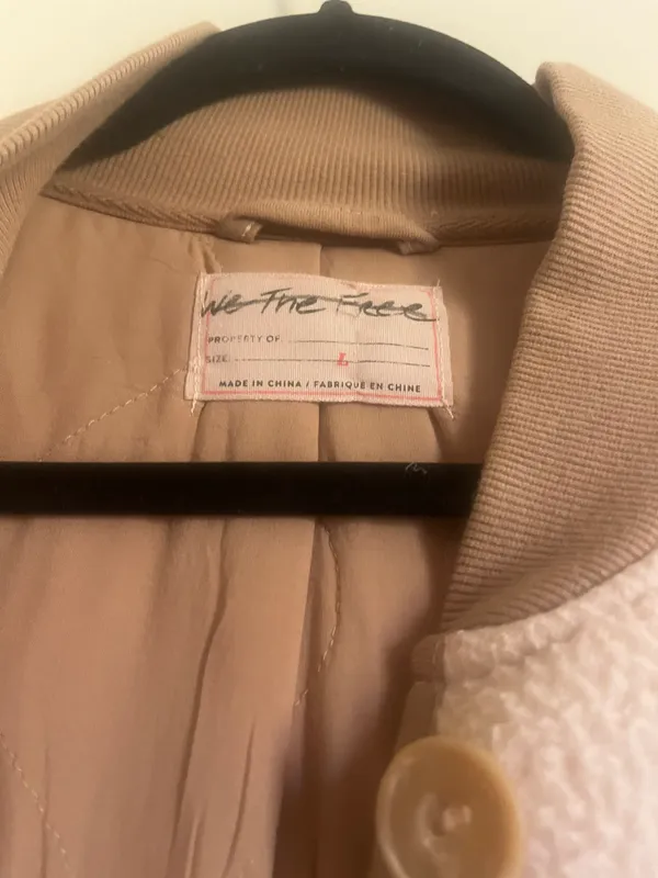 Free People Quilted Sherpa Jacket - Image 6