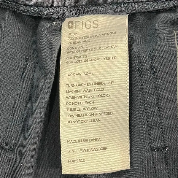 FIGS Zamora Jogger Scrub Pant in Night Sky Size Small Petite - Image 5