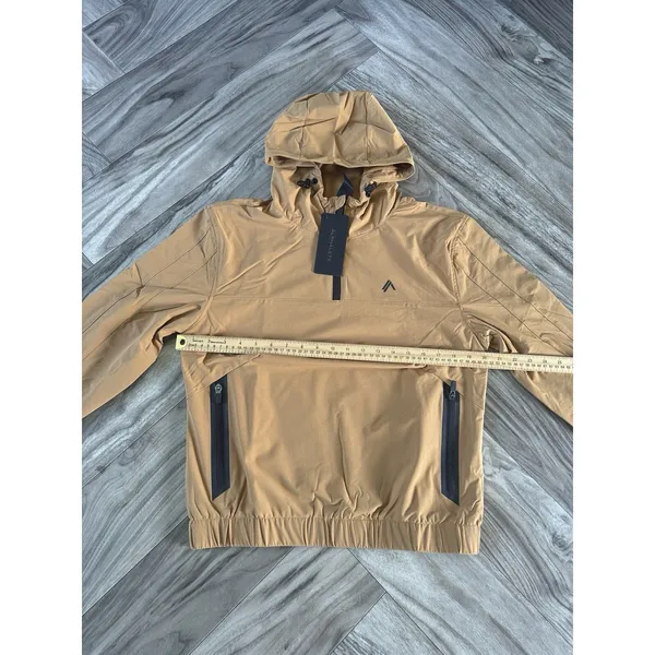 ALPHALETE Women’s EXP Tech Windbreaker- Chestnut, Size XS - Image 3