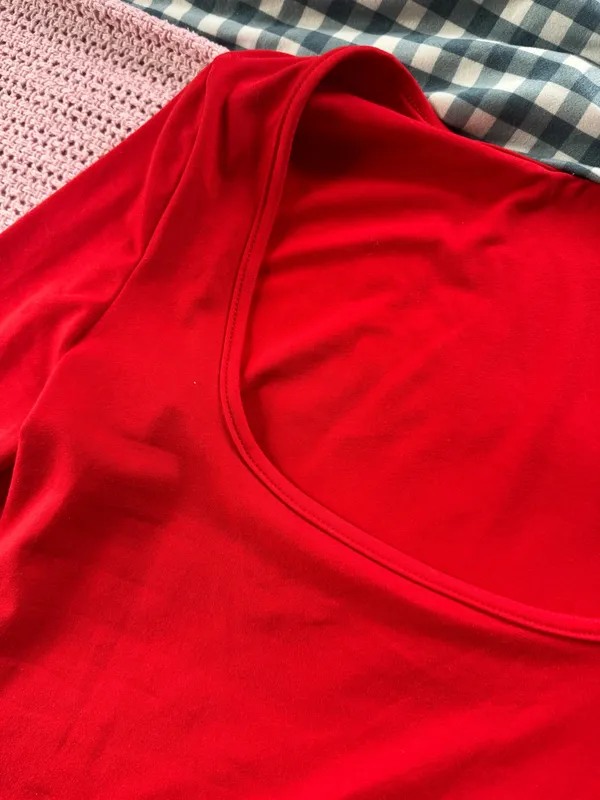 SKIMS Long sleeve scoop neck - Image 4