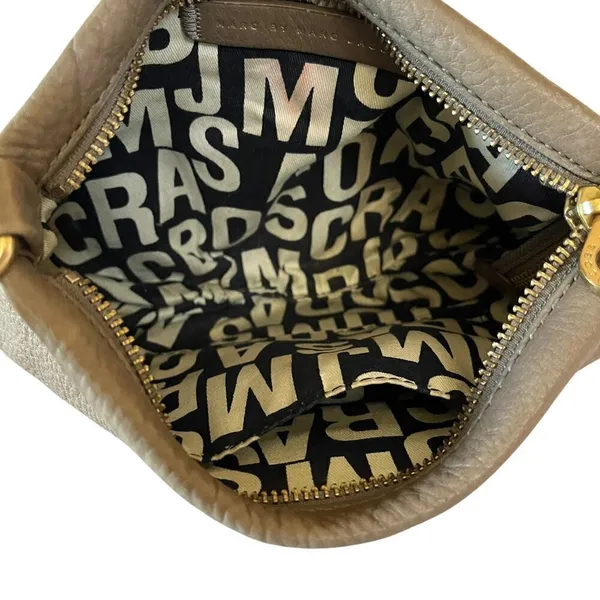 Marc by Marc Jacobs Classic Q Percy Tan Leather Crossbody Bag - Image 4