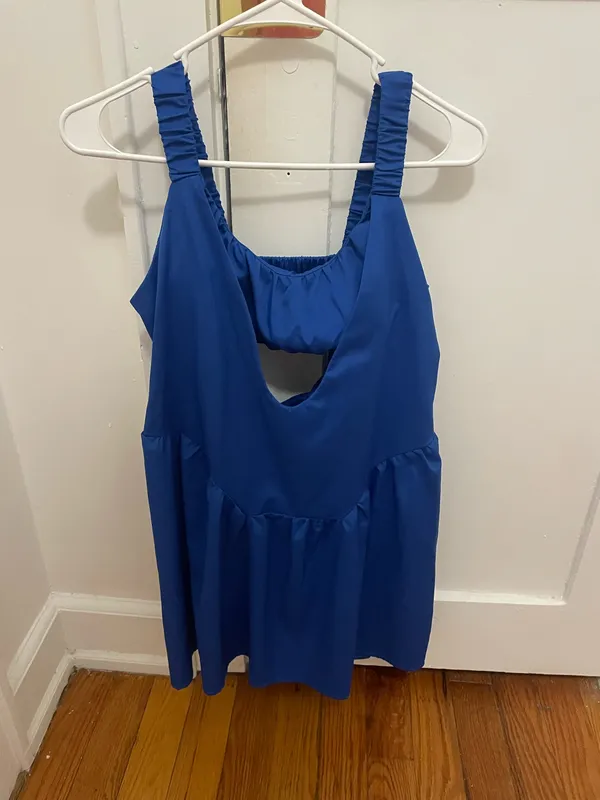 Two Piece Tennis Dress Blue Size M - Image 2