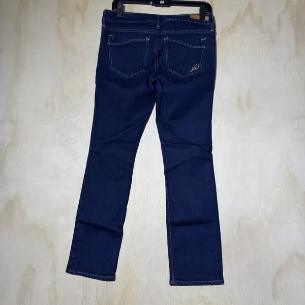 Express Stella Low Rise Skinny Jeans Women's 6S Dark Wash Stretch Denim Pants - Image 4