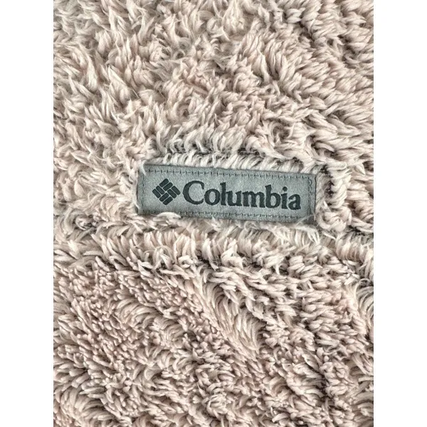 Columbia Fire Side II Sherpa Full Zip Jacket Mauve Pink Fleece Small Outdoorsy - Image 2