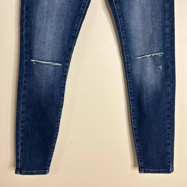 KanCan distressed medium wash skinny denim jeans size 26 cute festival girly‎ - Image 3