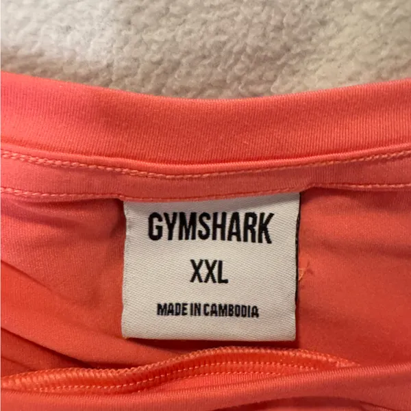 Women’s Gymshark Coral T-Shirt - Image 3