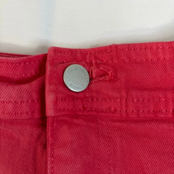 Universal Threads Red Sailor Shorts Womens Size 14 High Rise Denim Mini Shorts - Image 13