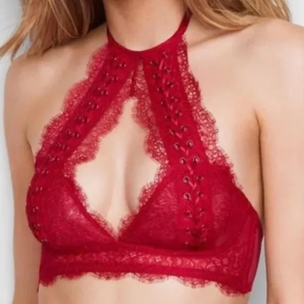 Victoria-s-secret Women's Red Bra - Image 5
