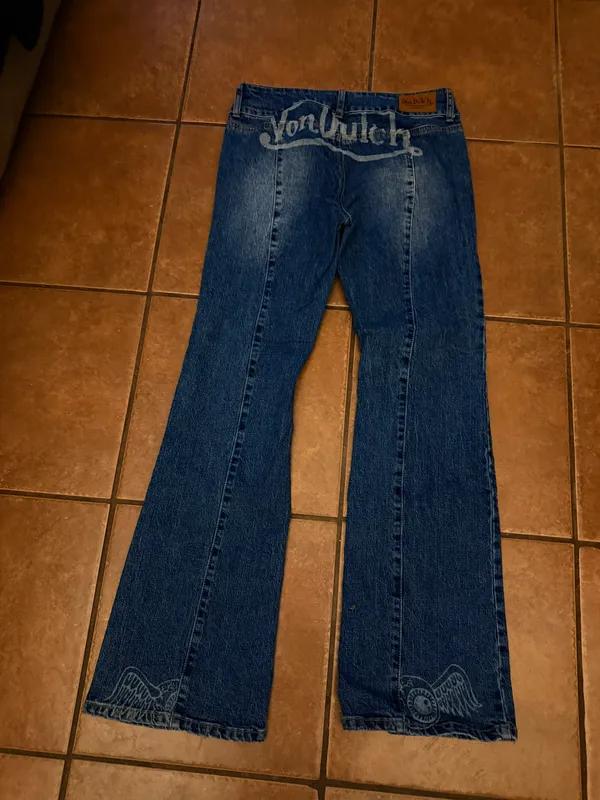 Von Dutch low rise flare jeans - Image 2