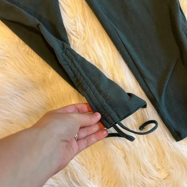 ADORE ME Dark Green‎ Drawstring Leggings Athleisure Pants Womens Size S - Image 3