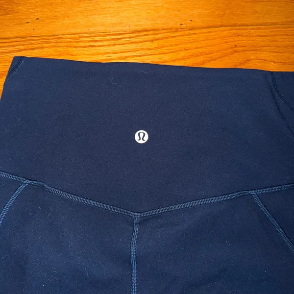 Lululemon Align High-Rise Pant with Pockets 25 Size 6 Navy Blue Nulu Leggings - Image 3